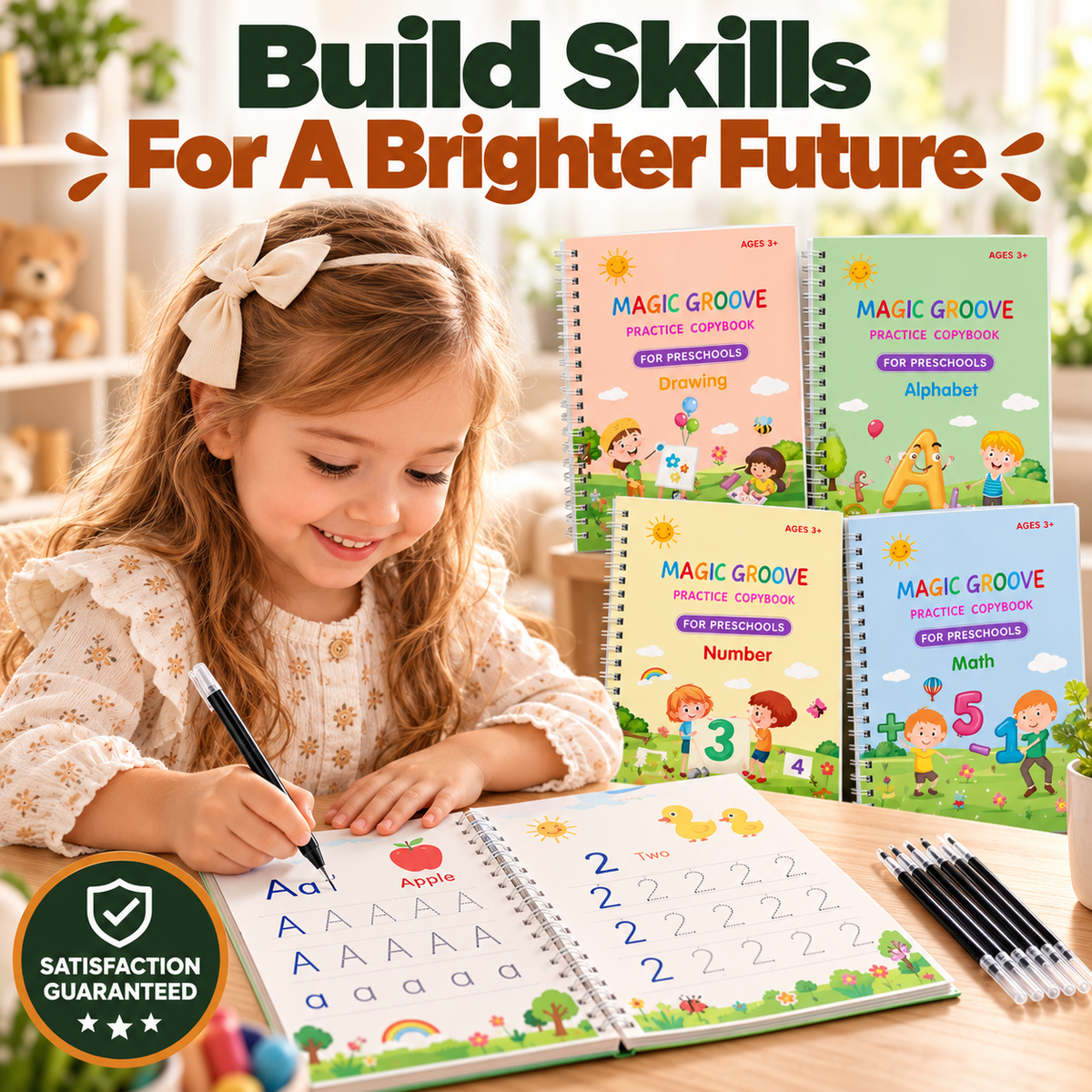 Magic Groove Practice Handwriting Book Bundle